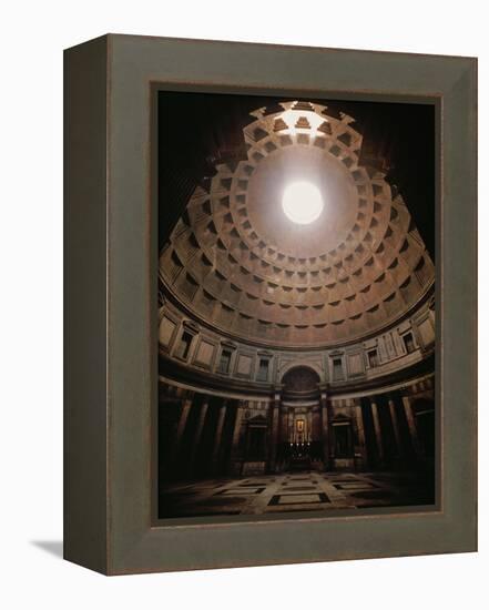 The Pantheon in Rome, Erected in 17 BCE by the Roman General Marcus Agrippa (64BCE-12 CE)-null-Framed Premier Image Canvas