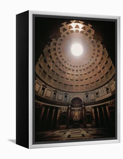 The Pantheon in Rome, Erected in 17 BCE by the Roman General Marcus Agrippa (64BCE-12 CE)-null-Framed Premier Image Canvas