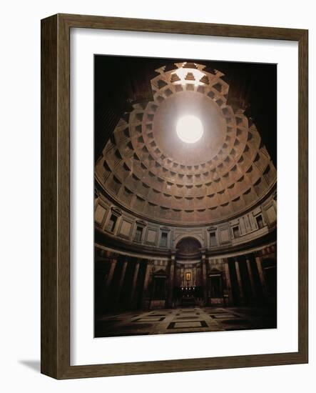 The Pantheon in Rome, Erected in 17 BCE by the Roman General Marcus Agrippa (64BCE-12 CE)-null-Framed Giclee Print