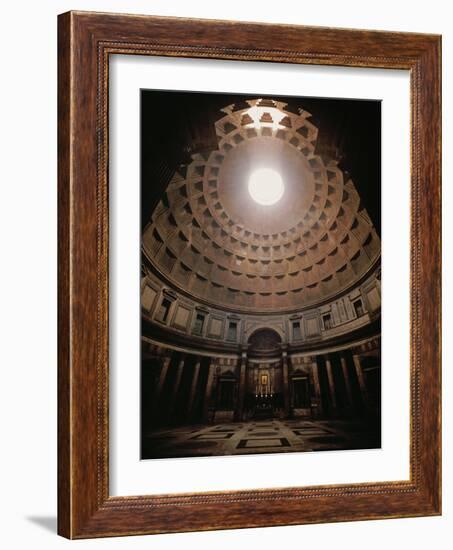 The Pantheon in Rome, Erected in 17 BCE by the Roman General Marcus Agrippa (64BCE-12 CE)-null-Framed Giclee Print