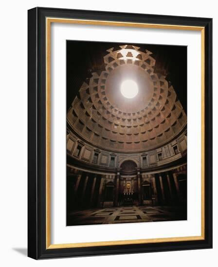 The Pantheon in Rome, Erected in 17 BCE by the Roman General Marcus Agrippa (64BCE-12 CE)-null-Framed Giclee Print