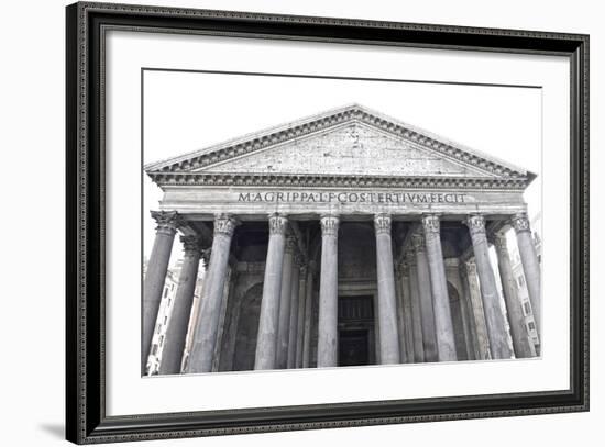 The Pantheon in Rome-lachris77-Framed Photographic Print