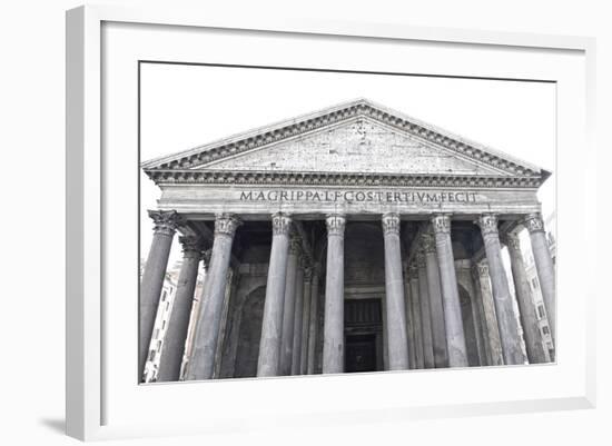 The Pantheon in Rome-lachris77-Framed Photographic Print