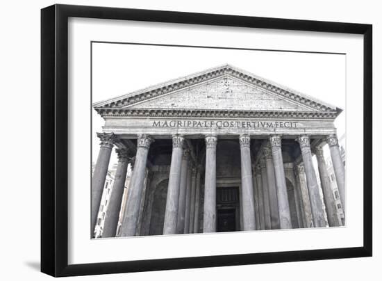 The Pantheon in Rome-lachris77-Framed Photographic Print