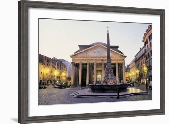 The Pantheon in Rome-Roman architecture-Framed Photographic Print