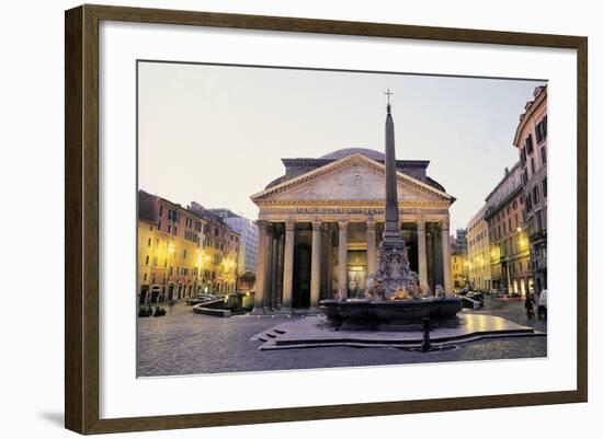 The Pantheon in Rome-Roman architecture-Framed Photographic Print