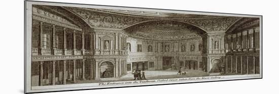 The Pantheon, Oxford Street, Westminster, London, 1782-null-Mounted Giclee Print