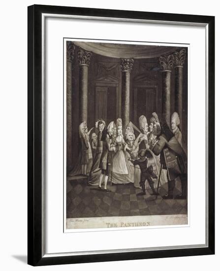 The Pantheon, Oxford Street, Westminster, London, C1770-William Humphrey-Framed Giclee Print