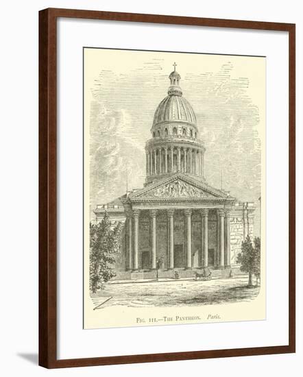 The Pantheon, Paris-null-Framed Giclee Print