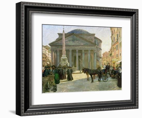 The Pantheon, Rome, 1904-Hjalmer Eilif Emanuel Peterssen-Framed Giclee Print