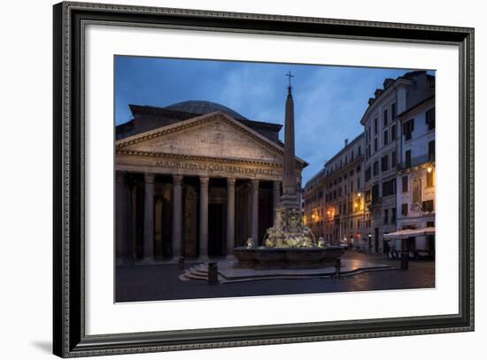 The Pantheon, Rome, Lazio, Italy, Europe-Ben Pipe-Framed Photographic Print