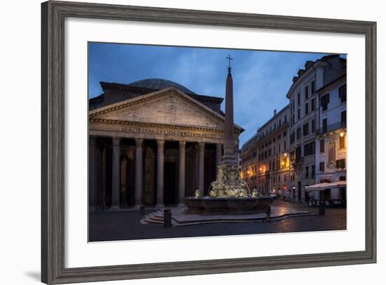 The Pantheon, Rome, Lazio, Italy, Europe-Ben Pipe-Framed Photographic Print