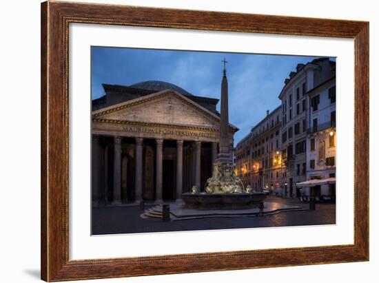 The Pantheon, Rome, Lazio, Italy, Europe-Ben Pipe-Framed Photographic Print