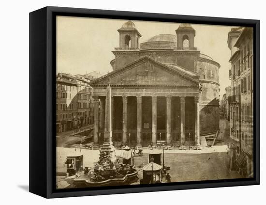 The Pantheon-Giacomo Brogi-Framed Premier Image Canvas