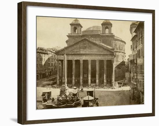 The Pantheon-Giacomo Brogi-Framed Photographic Print