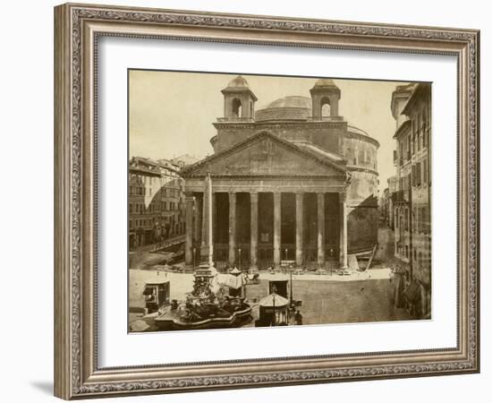 The Pantheon-Giacomo Brogi-Framed Photographic Print