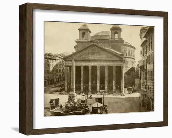 The Pantheon-Giacomo Brogi-Framed Photographic Print