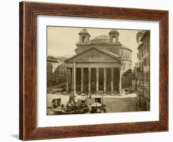 The Pantheon-Giacomo Brogi-Framed Photographic Print