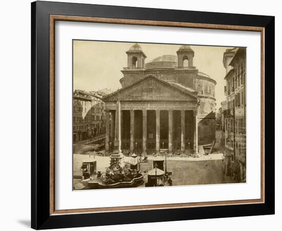 The Pantheon-Giacomo Brogi-Framed Photographic Print