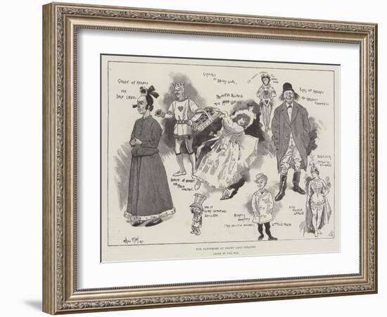 The Pantomime at Drury Lane Theatre-Phil May-Framed Giclee Print