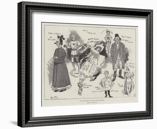 The Pantomime at Drury Lane Theatre-Phil May-Framed Giclee Print