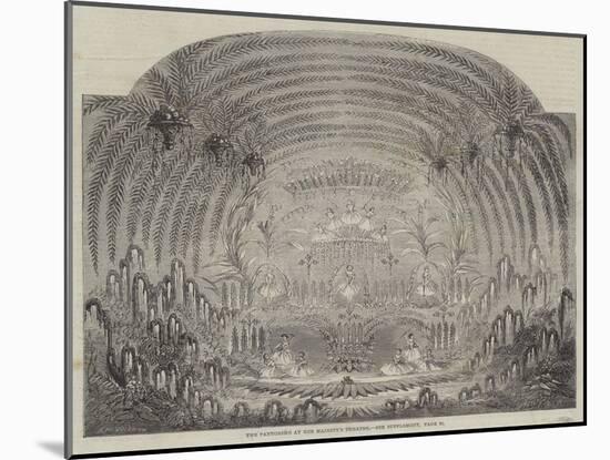 The Pantomime at Her Majesty's Theatre-Thomas Harrington Wilson-Mounted Giclee Print