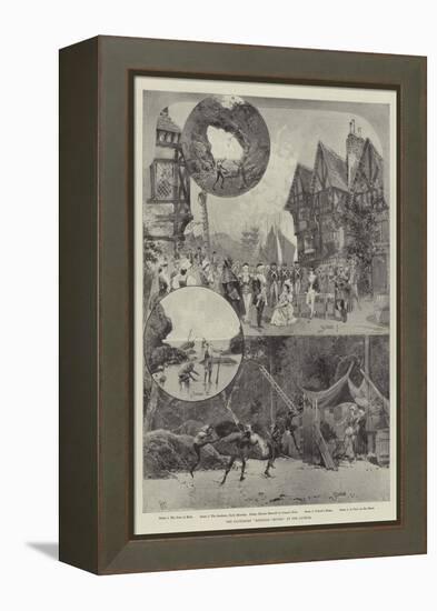The Pantomime Robinson Crusoe, at the Lyceum-null-Framed Premier Image Canvas