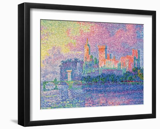 The Papal Palace at Avignon-Paul Signac-Framed Giclee Print