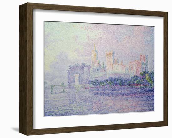 The Papal Palace in Avignon, 1900-Paul Signac-Framed Giclee Print