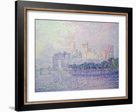 The Papal Palace in Avignon, 1900-Paul Signac-Framed Giclee Print