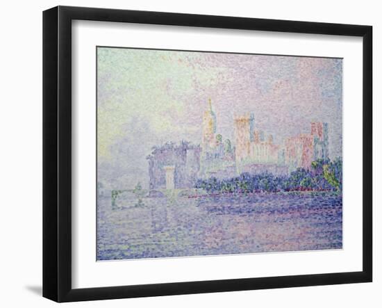 The Papal Palace in Avignon, 1900-Paul Signac-Framed Giclee Print