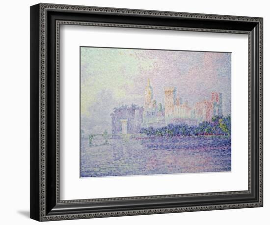 The Papal Palace in Avignon, 1900-Paul Signac-Framed Giclee Print