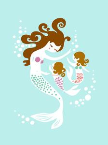 Mermaid Daughters by The Paper Nut