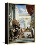 The Parable of Dives and Lazarus-Domenico Fetti-Framed Premier Image Canvas