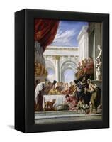The Parable of Lazarus and the Rich Man, 1618-28-Domenico Fetti-Framed Premier Image Canvas