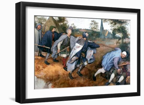 The Parable of the Blind, 1568-Pieter Bruegel the Elder-Framed Giclee Print