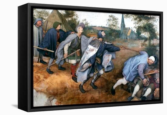 The Parable of the Blind, 1568-Pieter Bruegel the Elder-Framed Premier Image Canvas