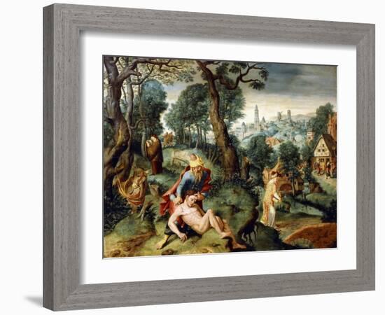 The Parable of the Good Samaritan-null-Framed Giclee Print