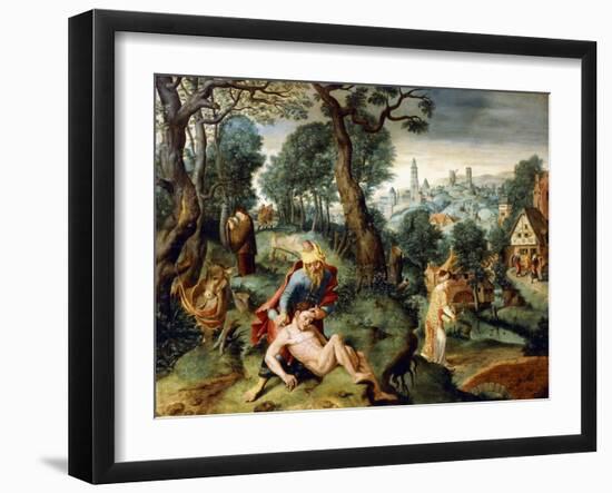 The Parable of the Good Samaritan-null-Framed Giclee Print