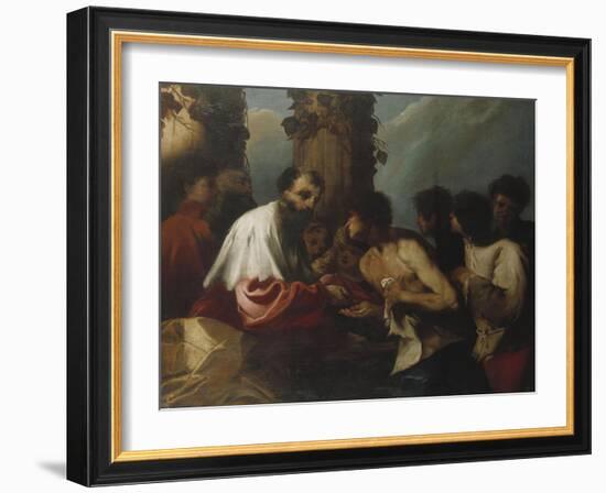 The Parable of the Labourers in the Vineyard-Cristofano Allori-Framed Giclee Print