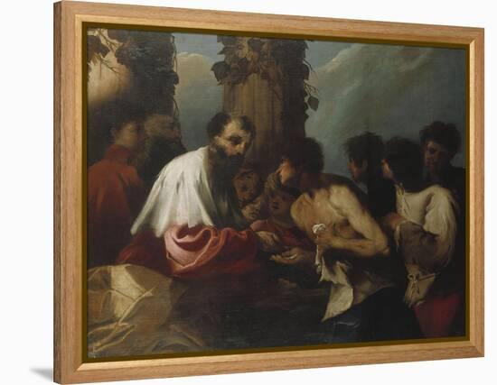 The Parable of the Labourers in the Vineyard-Cristofano Allori-Framed Premier Image Canvas
