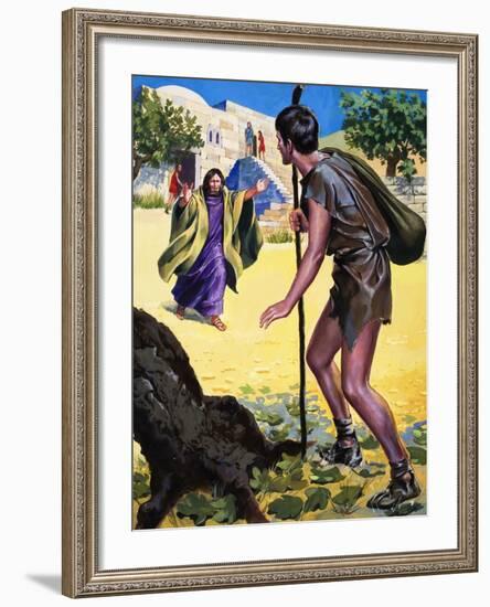 The Parable of the Prodigal Son-null-Framed Giclee Print