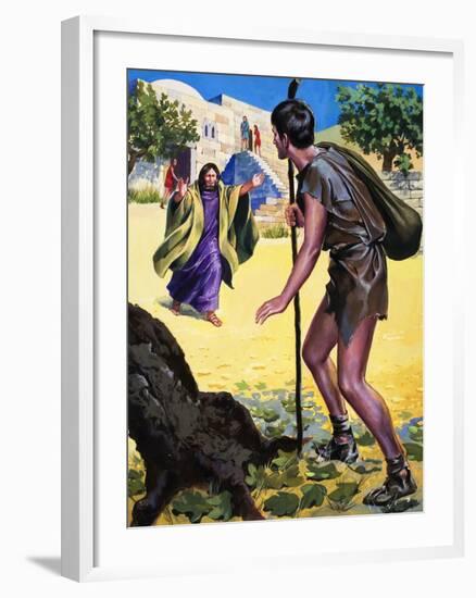 The Parable of the Prodigal Son-null-Framed Giclee Print