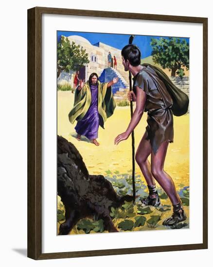 The Parable of the Prodigal Son-null-Framed Giclee Print