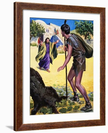 The Parable of the Prodigal Son-null-Framed Giclee Print