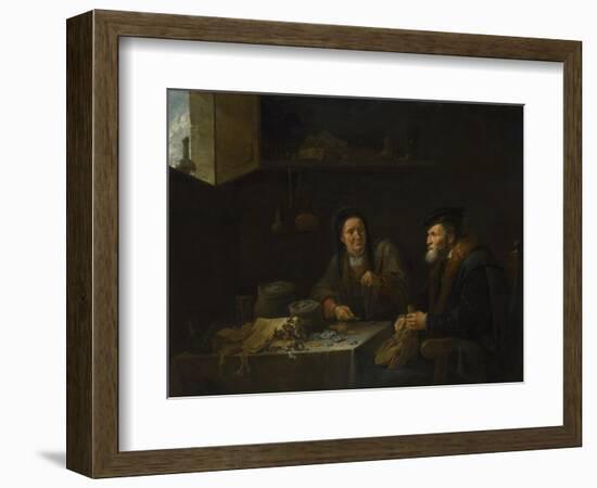 The Parable of the Rich Fool, 1648-David Teniers the Younger-Framed Giclee Print