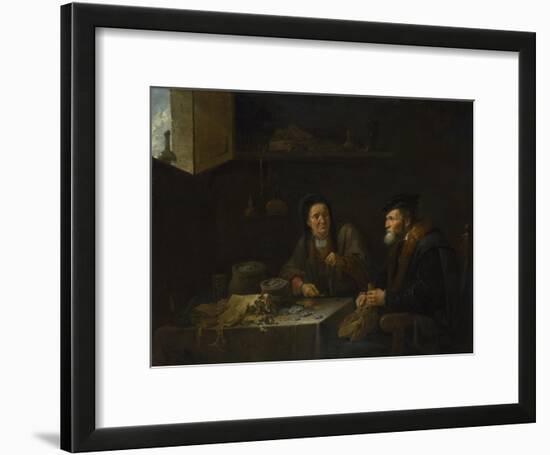 The Parable of the Rich Fool, 1648-David Teniers the Younger-Framed Giclee Print