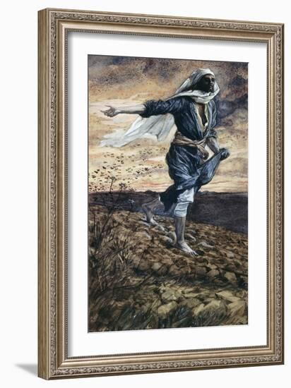 The Parable of the Sower-James Tissot-Framed Giclee Print