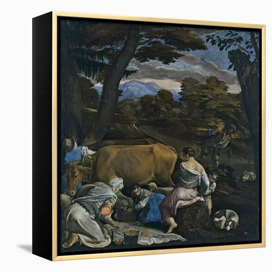 The Parable of the Sower-Jacopo Bassano-Framed Premier Image Canvas