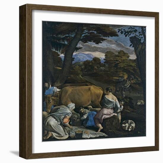 The Parable of the Sower-Jacopo Bassano-Framed Giclee Print